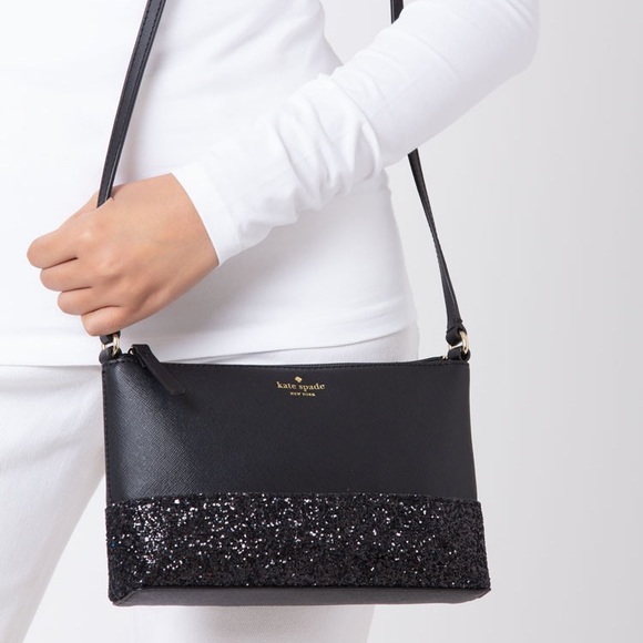 kate spade Handbags - NWT Kate Spade Greta Court Glitter Crossbody